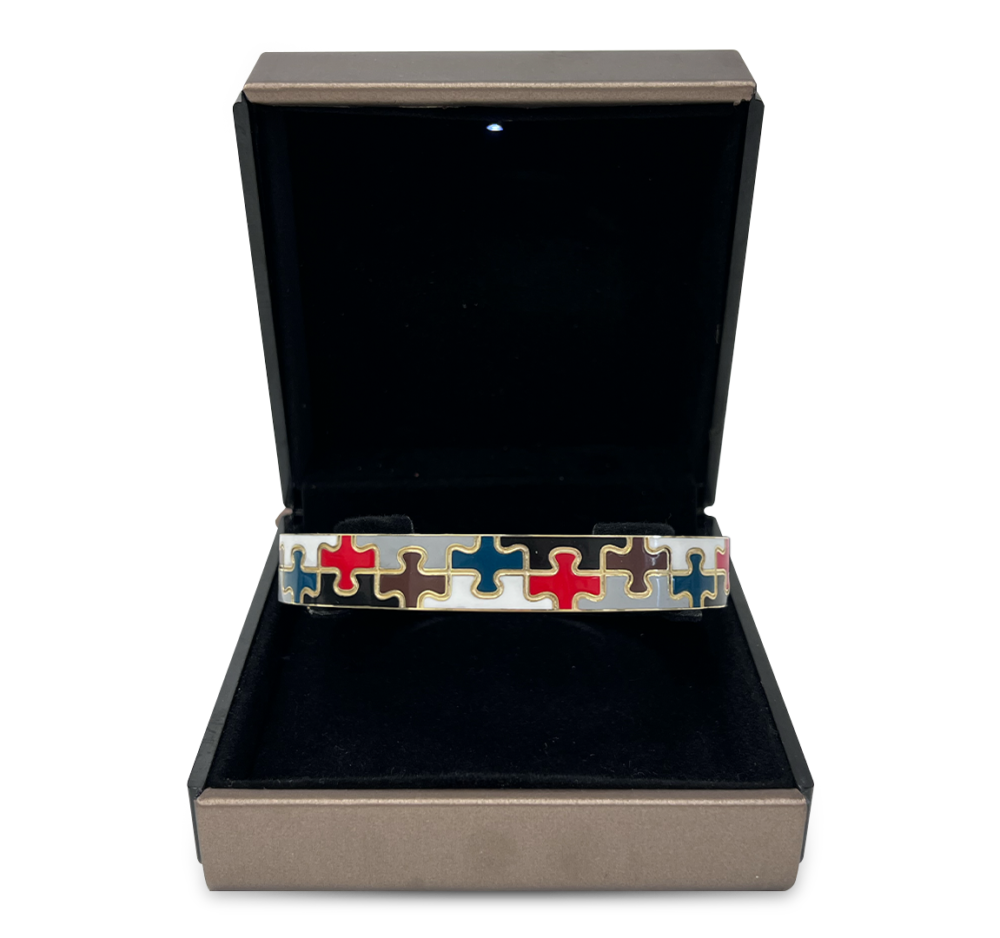 Custom puzzle bracelet